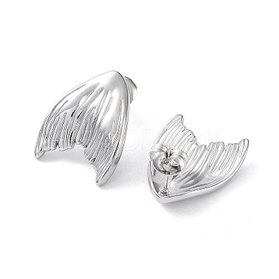 Non-Tarnish 304 Stainless Steel Stud Earrings EJEW-H115-27P-1