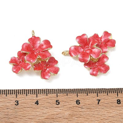 Alloy with Enamel Pendants AL-CBAE84A-05G-02-1