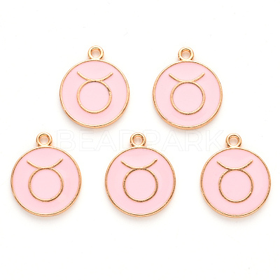 Alloy Enamel Pendants ENAM-S124-01A-09C-1