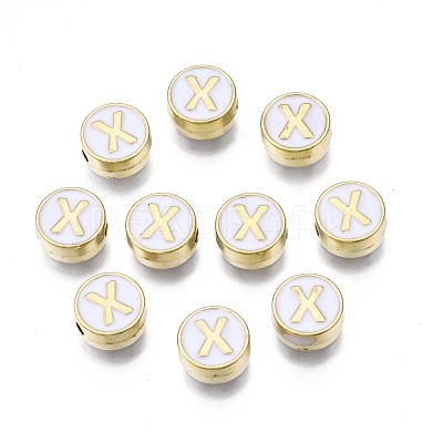 Alloy Enamel Beads ENAM-N052-006-01X-RS-1