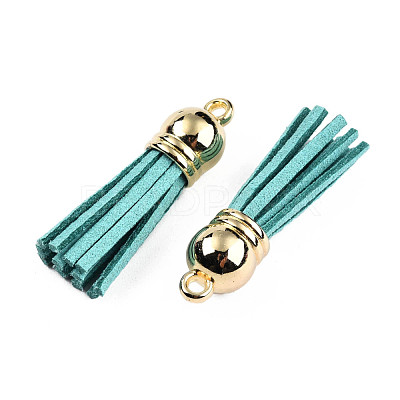 Faux Suede Tassel Pendant Decorations FIND-T002-B37-1