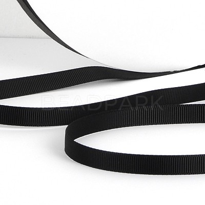 Solid Color Polyester Grosgrain Ribbon SRIB-D014-H-030-1