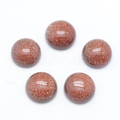 Synthetic Goldstone Cabochons G-E492-H-06-1