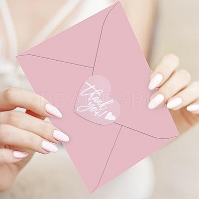 20Pcs Coated Paper Thank You Greeting Card DIY-YW0012-24C-1