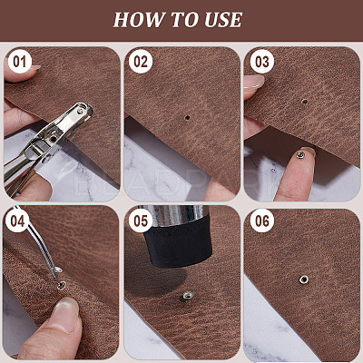 400 Bags 4 Colors Iron Snap Rivet Butt Screw IFIN-GF0001-64-1