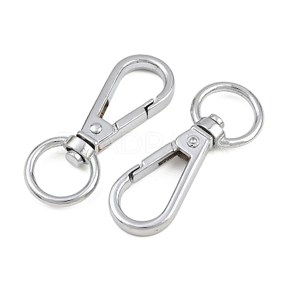 Zinc Alloy Swivel Clasps AL-CBAC079-10P-1