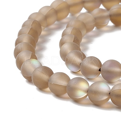 Synthetic Moonstone Beads Strands G-E573-01A-07-1