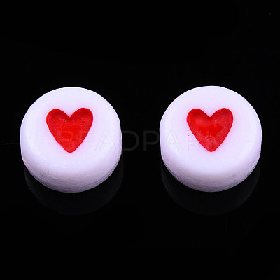Opaque Acrylic Beads MACR-N008-57E-1