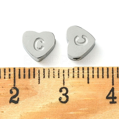 Tarnish Resistant 316L Surgical Stainless Steel Beads STAS-R230-01C-P-1-1