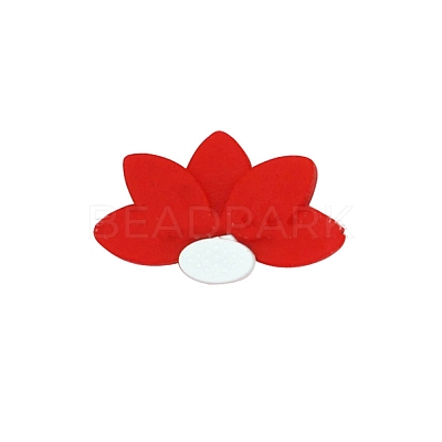 Lotus Food Grade Eco-Friendly Silicone Beads SIL-WH0013-50E-1