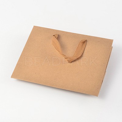 Rectangle Kraft Paper Bags AJEW-L047C-01-1