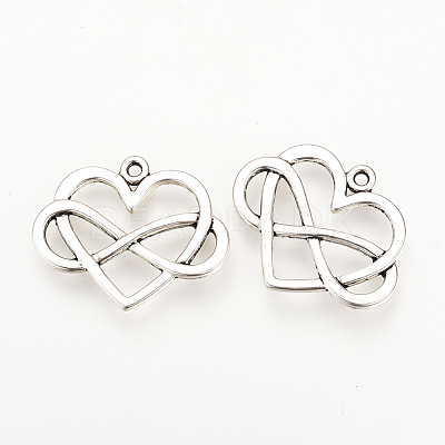 Tibetan Style Alloy Pendants X-TIBEP-Q078-39AS-NR-1