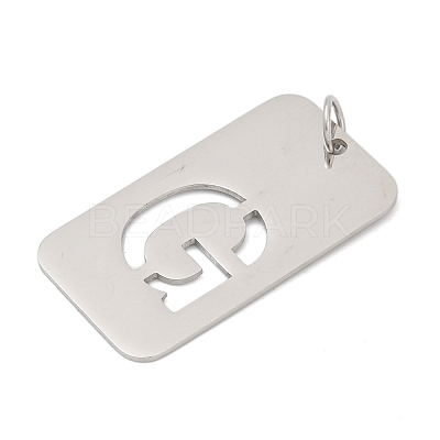 304 Stainless Steel Pendants LS-STAS-M115-01P-G-1