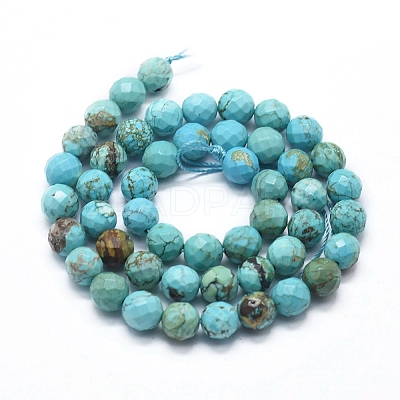 Natural Howlite Beads Strands X-G-D0012-01C-1