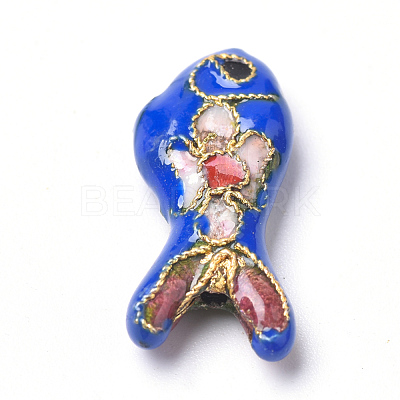 Handmade Cloisonne Beads X-CLB-S006-05-1