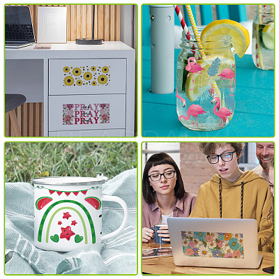 PVC DIY Heat Transfer Paper DIY-WH0517-027-1