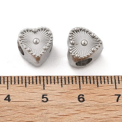 304 Stainless Steel European Beads STAS-M112-03P-05-1
