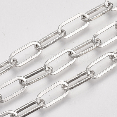 Unwelded Iron Paperclip Chains CH-S125-02C-P-1