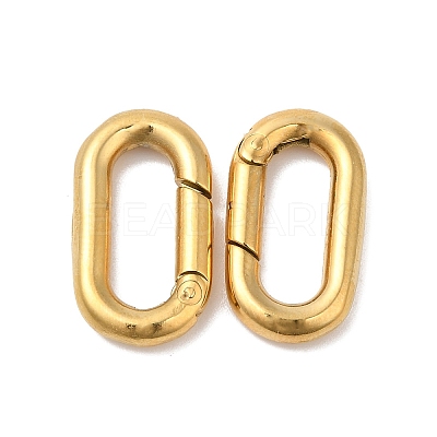 Ion Plating(IP) 304 Stainless Steel Spring Gate Ring STAS-Q215-54G-1