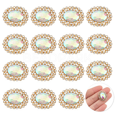 15Pcs 1-Hole Zinc Alloy Shank Buttons BUTT-MA0001-13C-1