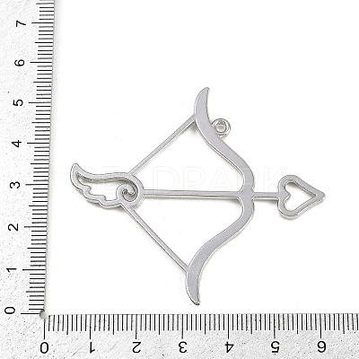 Zinc Alloy Open Back Bezel Pendants PALLOY-D580-05P-F-1