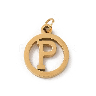 304 Stainless Steel Charms
with Jump Ring LS-STAS-R001-02G-P-1