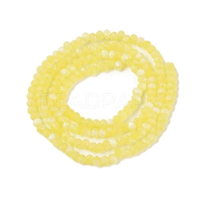 Transparent Glass Beads Strands LS-EGLA-A044-T1mm-MB29-1
