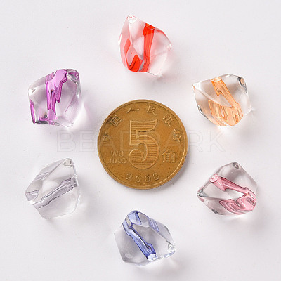 Transparent Acrylic Beads X-TACR-S154-04A-1