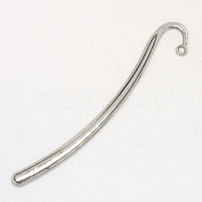 Antique Silver Tibetan Style Bookmark Findings X-TIBEP-PP007-AS-LF-1