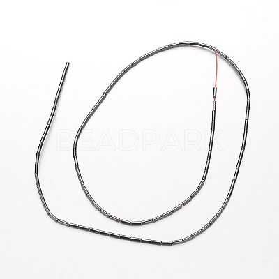 Non-magnetic Synthetic Hematite Bead Strands G-F300-37A-09-1