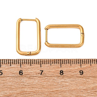 201 Stainless Steel Hoop Earrings EJEW-Z127-01G-03-1