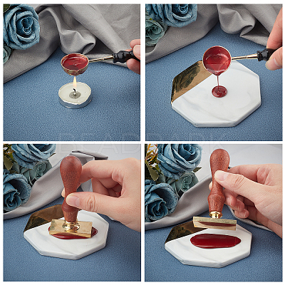 Wax Seal Stamp Set AJEW-WH0214-084-1