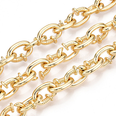 Alloy Nail
 Chain LCHA-T001-13G-1