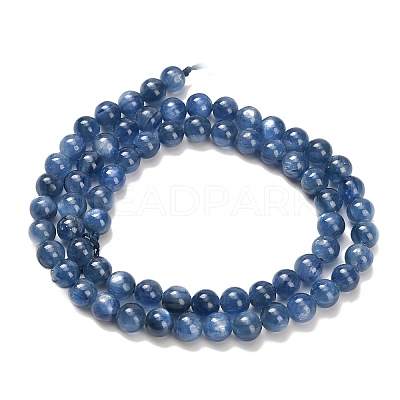 Natural Kyanite Beads Strands G-H335-B04-6mm-1