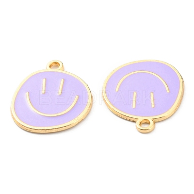 Alloy Enamel Pendants ENAM-D051-18G-06-1
