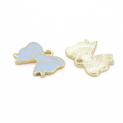 Alloy Enamel Pendants PALLOY-S181-043-NR-1