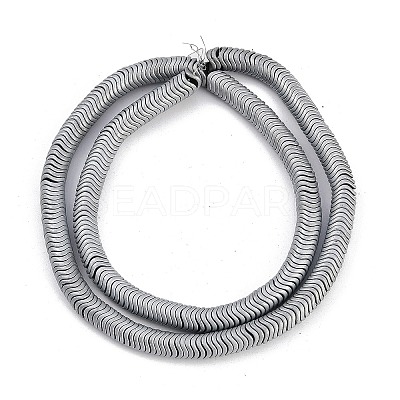 Electroplated Synthetic Non-magnetic Hematite Beads Strands G-H020-M01-26-1