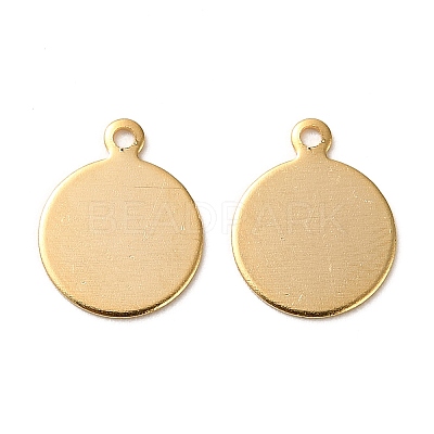 Brass Charms KK-F907-01E-G-1