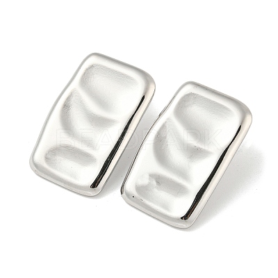 Non-Tarnish 304 Stainless Steel Stud Earrings EJEW-G367-02P-1