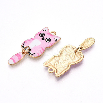 Alloy Enamel Pendants FIND-Q102-12J-1