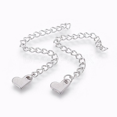 Tarnish Resistant 304 Stainless Steel Chain Extender X-STAS-P220-20P-1