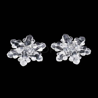 Transparent Acrylic Beads X-TACR-U008-01B-1