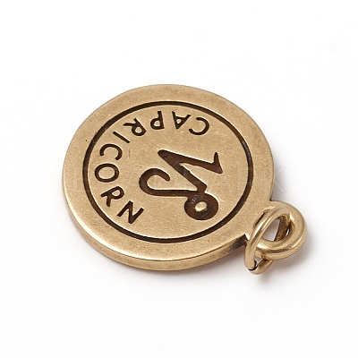 Brass Pendants KK-I668-01AB-08-1
