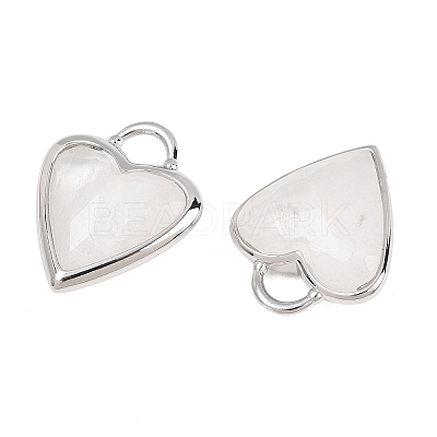 Natural Quartz Crystal Faceted Pendants G-Z154-01P-04-1