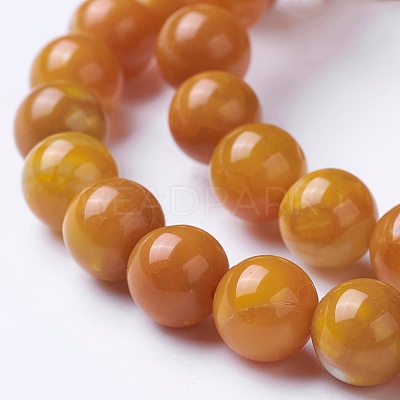 Natural Agate Beads Strands G-G754-08-8mm-1