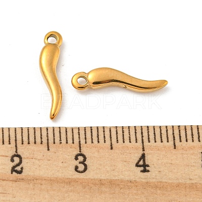 304 Stainless Steel Pendants STAS-L022-213G-1