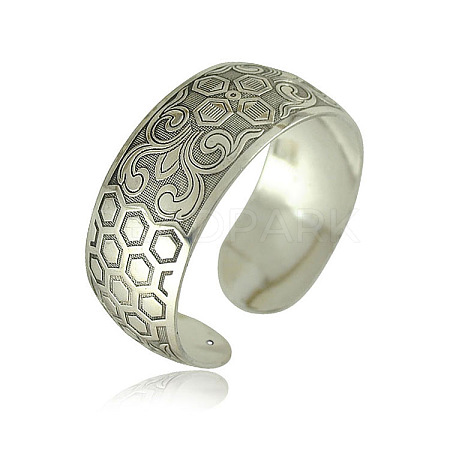 Retro & Bohemian Style Alloy Cuff Bangles for Women FS-WG4A806-10-1
