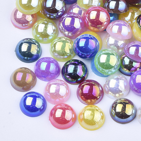 ABS Imitation Pearl Cabochons OACR-Q176-12mm-M-1