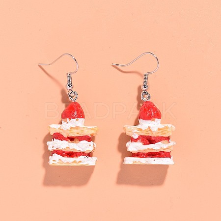 Birthday Resin Dangle Earrings WG88414-01-1