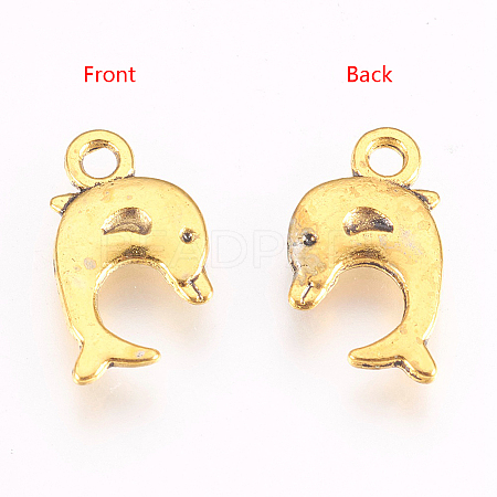 Tibetan Style Alloy Antique Golden Pendants LS-GLF1389Y-1